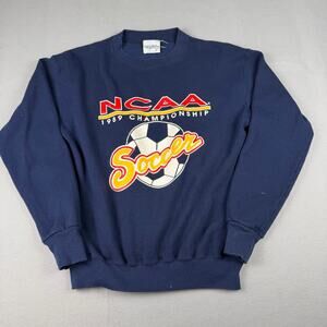 Vintage 1989 NCAA Soccer Championship Crewneck USA L